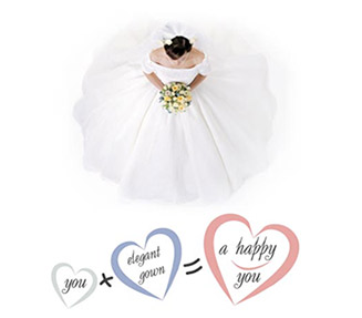 Wedding dresses online shop website