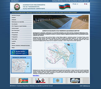 Azərbaycan Meliorasiya və su təsərrüfatı Açıq Səhmdar Cəmiyyətinin rəsmi saytı